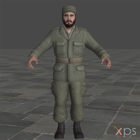 Cod Black Ops Fidel Castro For Xps By Saltpowered On Deviantart