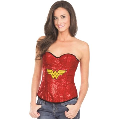 Livraison rapide produits de qualité à petits prix aliexpress : Déguisement Bustier corset Wonder Woman™ femme ...