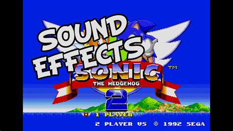 Sonic 2 Sound Effects Youtube