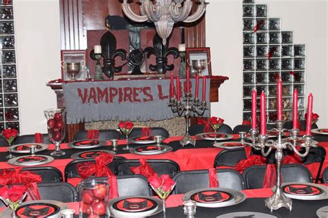Halloween Vampire Birthday Party Ideas Photo 4 Of 17 Catch My Party