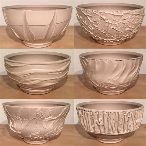 Home And Living Decorative Ceramic Bowl Textured Pottery Bowl Kitchen