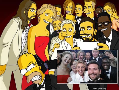 Homer Gets The Boot The Simpsons Creator Matt Groening Came Up With This Recreation Of Ellen