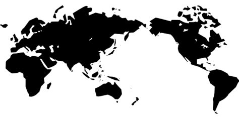 Svg World Map Free Svg Image And Icon Svg Silh