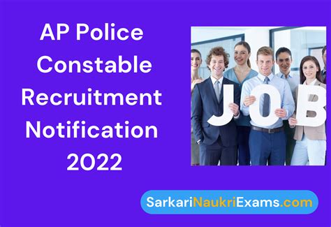 Ap Police Constable Recruitment Notification Vacancy Online
