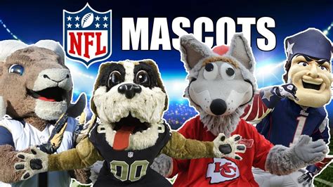 All 32 Nfl Team Mascots Ranked Youtube