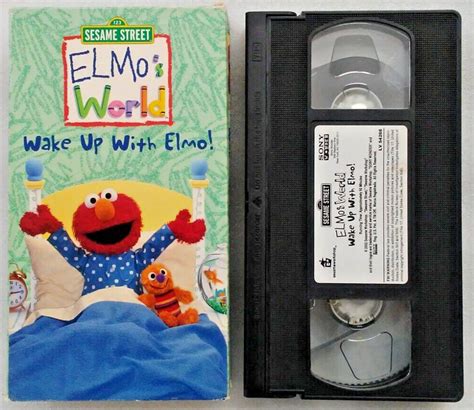 Vhs Sesame Street Elmos World Wake Up Grelly Usa