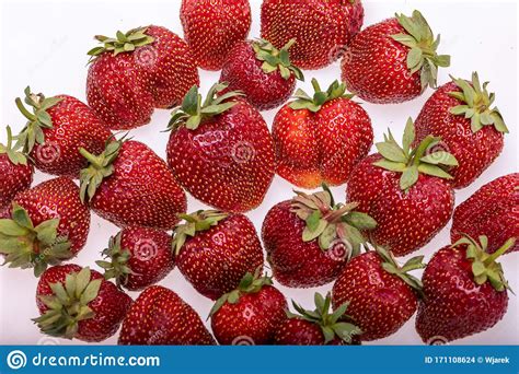 Fresh Ripe Strawberries Stock Photo Image Of Beautiful 171108624