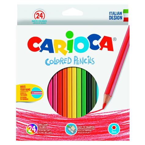 Creioane Desen Carioca 24 Culoriset Office Direct