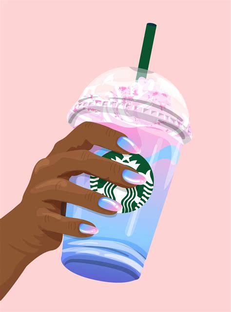 Download Cute Starbucks Vector Art For An Ad Wallpaper