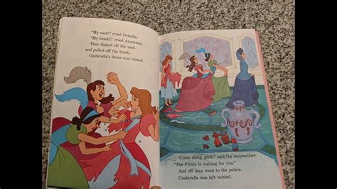 Walt Disneys Cinderella Book Reading Youtube