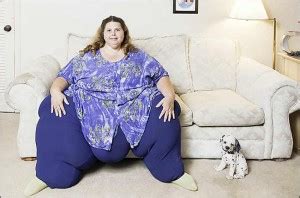 Самая полная очень толстая женщина в мире Фото