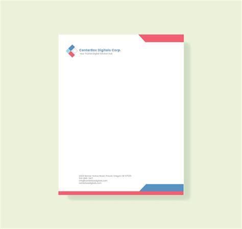 A letter of application, or application letter, and a cover letter are essentially the same thing, with some subtle differences. 29+ Professional Letterhead Templates in PSD | AI | Pages ...