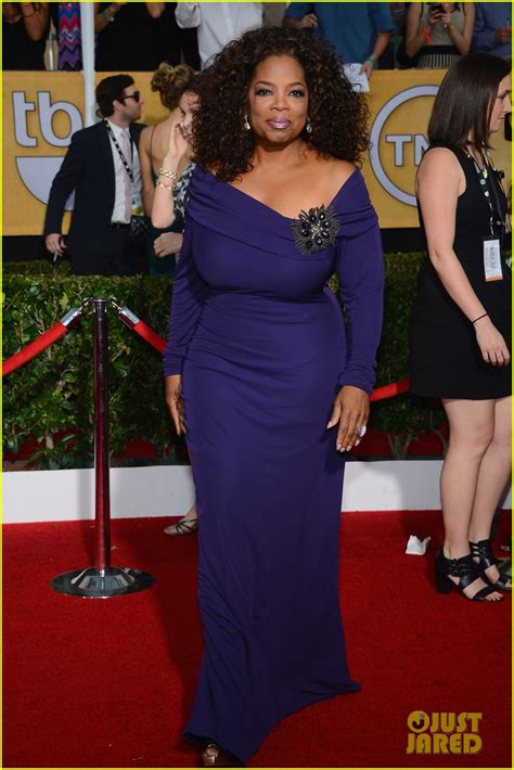 Oprah Winfrey And Forest Whitaker Sag Awards 2014 Red Carpet Photo