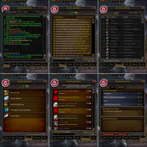 Images Classic Guild Frame Addons Projects Wow Curseforge
