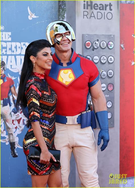 Photo John Cena The Suicide Squad Premiere With Wife Shay Shariatzadeh Photo