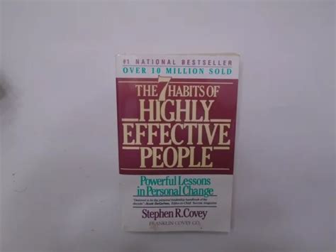 THE SEVEN HABITS of Highly Effective People by Stephen R. Covey (2003 ...