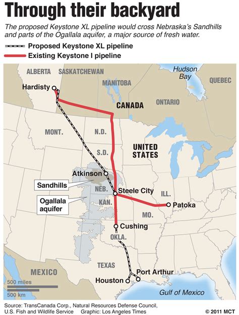 Tc energy corporation confirmed wednesday that after careful. Keystone XL pipeline route planned through central United ...