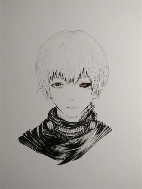 Support the channel (a.k.a the. Anime Lover: Anime Tokyo Ghoul Kaneki Drawing