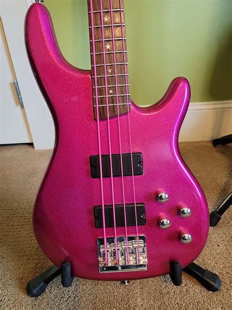 Daisy Rock Rock Candy Bass 2014 Pink Sparkleflake Reverb