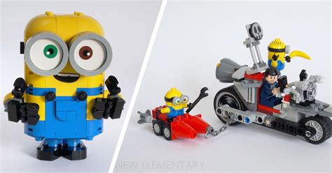 Brick Lego Minions Unstoppable Bike Chase 75549 New Toy Building Toys
