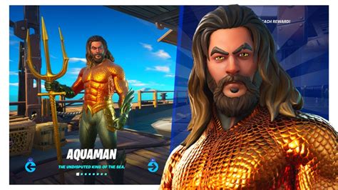 How To Unlock The New Aquaman Skin In Fortnite Youtube