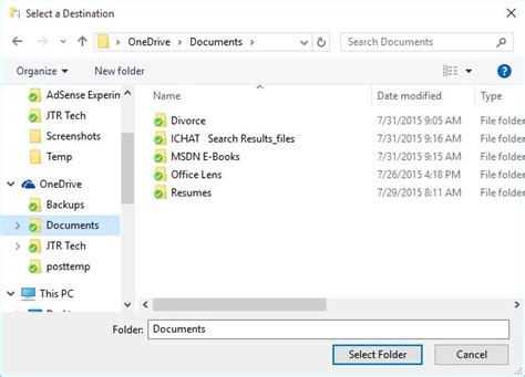 Set Onedrive As Default Save Location In Windows 10