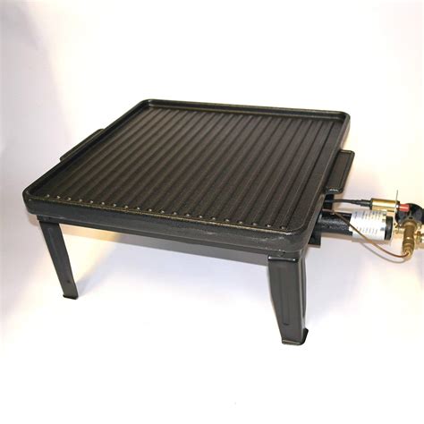 Large Cast Iron Double Sided Griddle Plate Fits Up To 400 X 400 Boiling