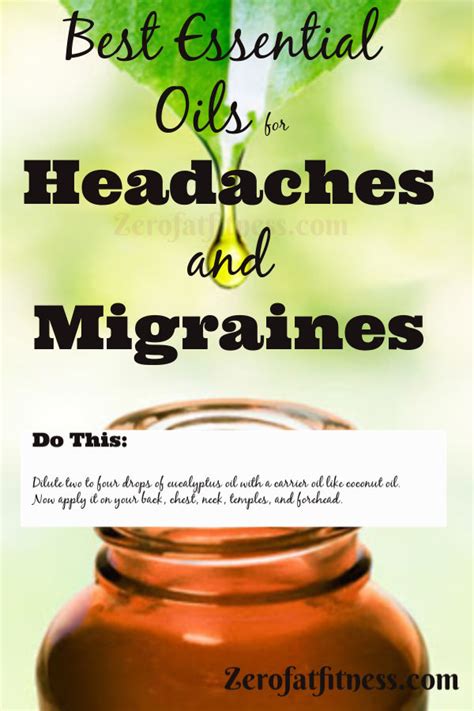 9 Best Essential Oils For Headaches And Migraines How To Use Them