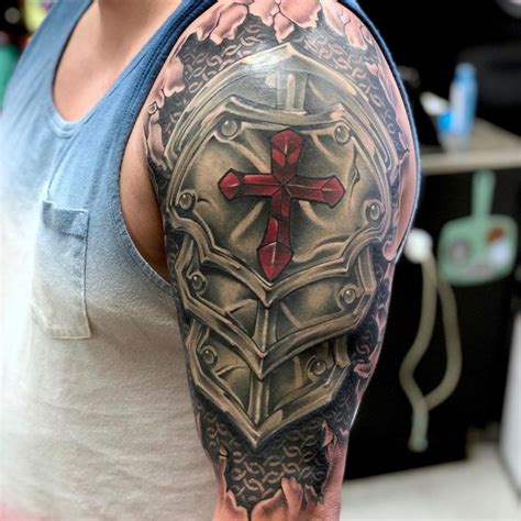 pin on armor sleeve tattoo