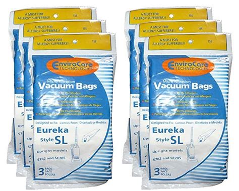 18 Eureka Sanitaire Type Sl Vacuum Bag Commercial Mini