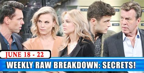 The Young And The Restless Spoilers Weekly Teasers Bad Decisions And