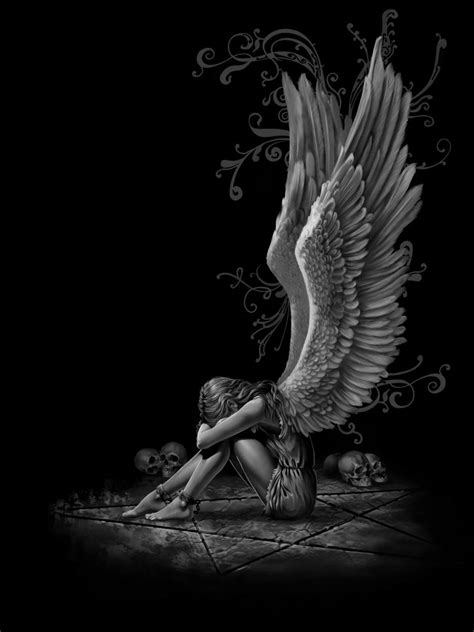 Enslaved I By Andyhep Deviantart Com On Deviantart Crying Angel Sad Angel Fairy Angel Angel