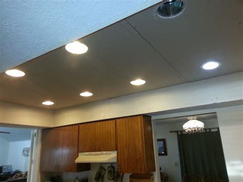 Recessed lighting and cove lighting can add warm and diffuse ambient light to your space and can be combined with wall sconces or lamps to create layered lighting. Drop Ceiling Recessed Light Fixture - BClight