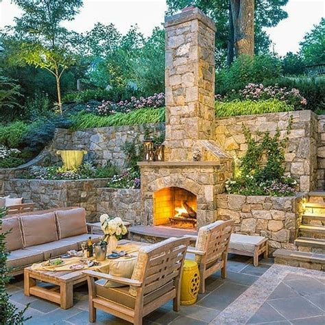 See more ideas about backyard patio, outdoor, backyard. Top 60 Best Patio Fireplace Ideas - Backyard Living Space ...