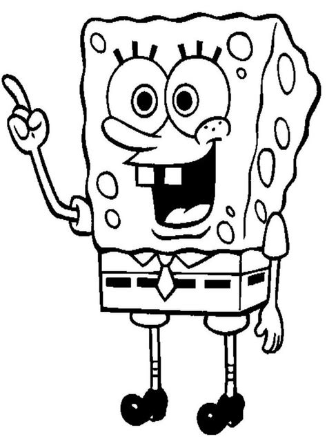 Simple Spongebob Drawing At Explore Collection Of