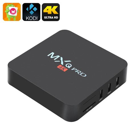 Mxq Pro 4k Ultra Hd Tv Box Kodi Android 60 64bit Amlogic S905 Quad