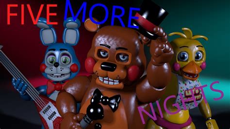 Fnaf Sfm Five More Nights Collab By Jt Music Youtube
