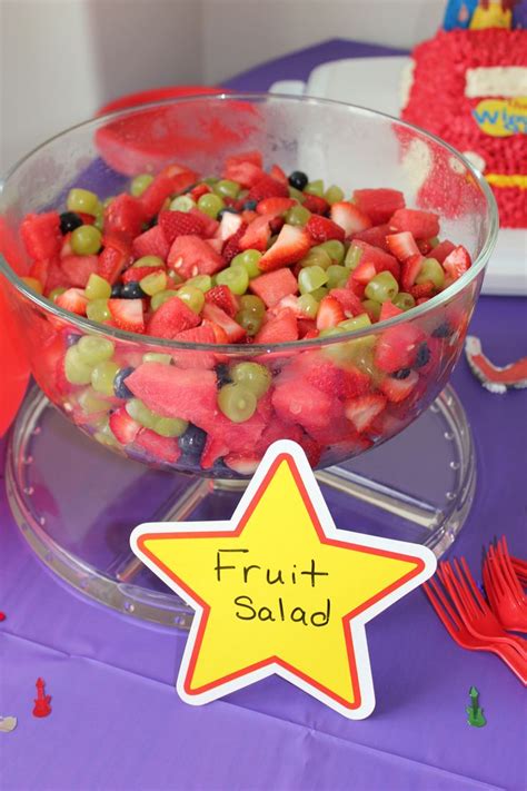 Fruit Salad Yummy Yummy Birthday Party Food Wiggles Birthday