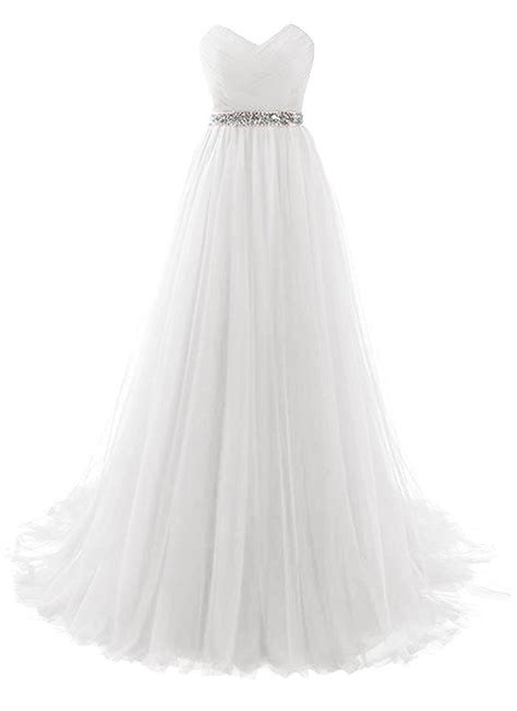 Ll Bridal Strapless Prom Dress 2018 Tulle Princess Evening Gowns With