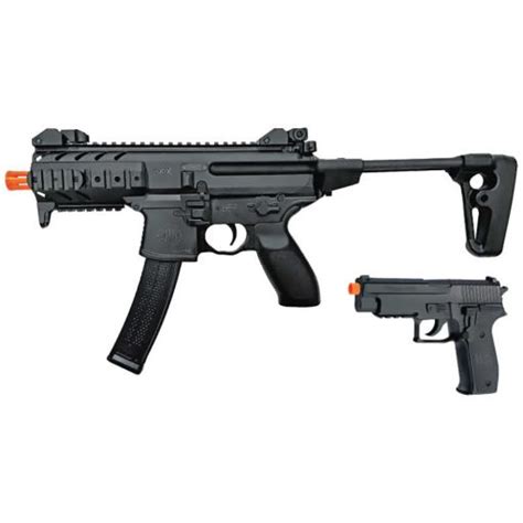 Sig Sauer MPX P Mm Airsoft Combo Kit Spring Operated Sky Tactical