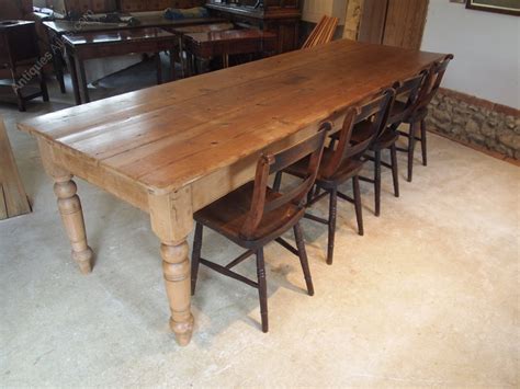 Table Farmhouse Refectory Dining Seats 12 Pine As274a642 Antiques Atlas