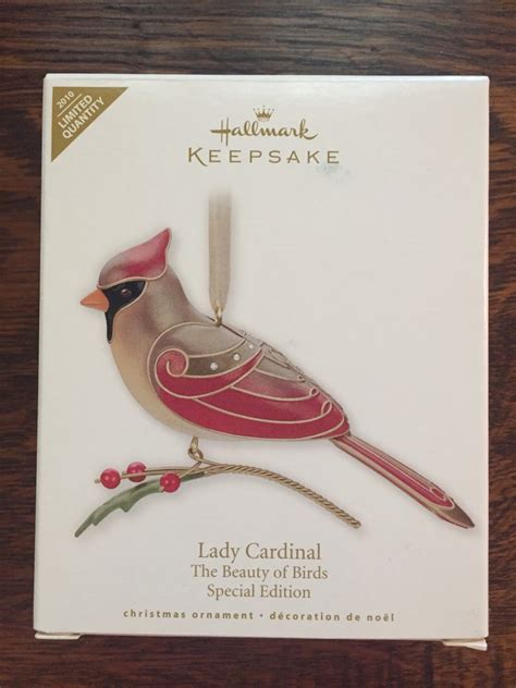 Lady Cardinal Hallmark Ornament Antique Price Guide Details Page