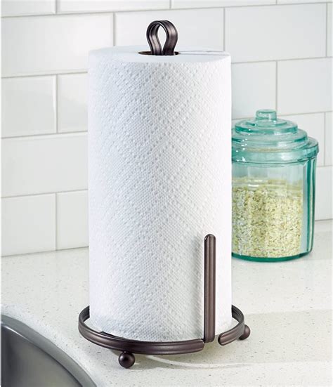Interdesign York Lyra Paper Towel Holder For Kitchen Countertops