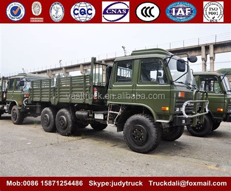 Dongfeng 6x6 Military Army Trucks All Wheel Driveawd Lorry Truck