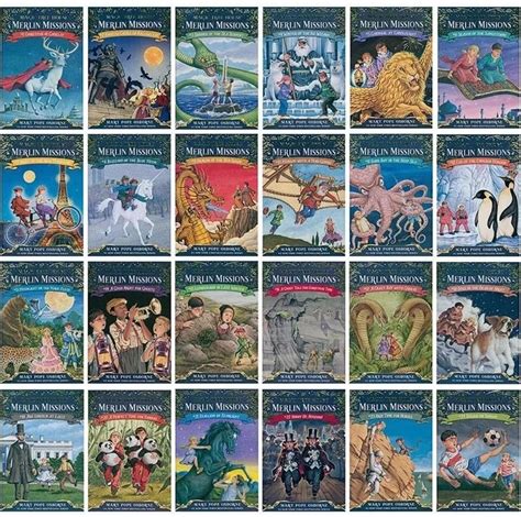 The magic treehouse is a successful series of children's books written by mary pope osbourne that is currently running after the first installment of the … this is possible through their tree house, which allows them to perform time travel (or travel inside books, it's not really made clear which). Magic Tree House - Merlin Missions 1-27 (27 books), Books ...