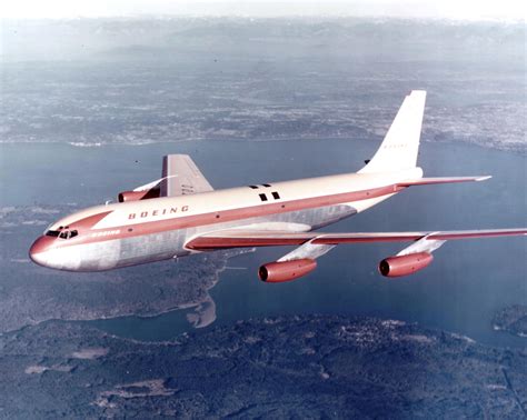 Boeing 707 Modern Commercial Aviation Successfully Takes 42 Off