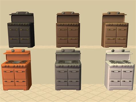 Mod The Sims Bbs Shakerlicious Kitchen Appliance Ygf Recolours