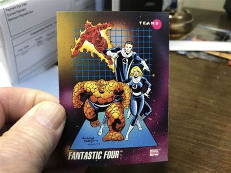 Mavin 1992 Marvel Universe Fantastic Four 181