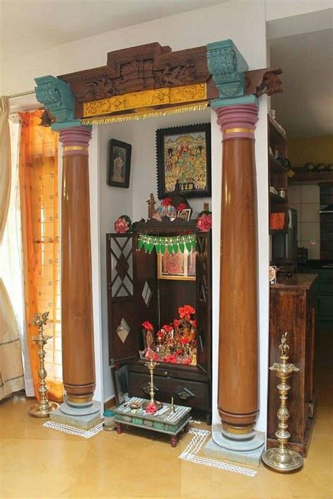 In House Hindu Temple Pooja Room Design Pooja Rooms Pooja Room Door