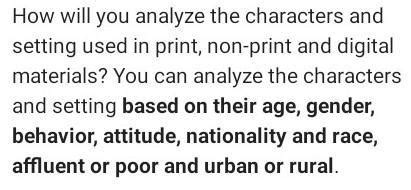 How To Analyze The Age Gender Race Nationality Attitude And Behavior In Print Non Print And